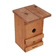 WINDHAGER - Nichoir à oiseaux en bois massif verni - vignette