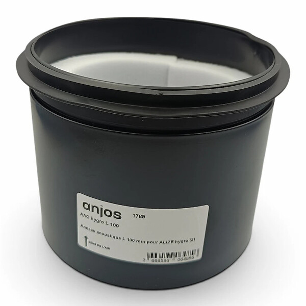 ANJOS - Anneau acoustique anti bruit ANJOS 1789 pour bouche VMC Alizé Hygro Cuisine - large