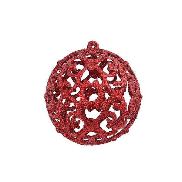 VIDAXL - vidaXL Ensemble de boules de Noël 100 pcs 3/4/6 cm Rouge - large