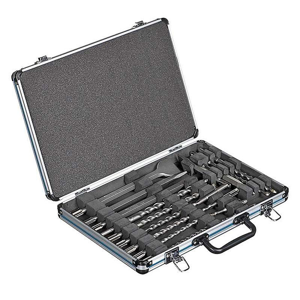 MAKITA - Coffret de Forets et de Burins MAKITA D-42444 à emmanchement SDS-Plus (17 pièces) - large