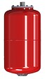 JETLY - Réservoir pression à vessie interchangeable VAREM - Capacité: 80L - montage: horizontal - coloris rouge - pression: 10bar - raccordement 1" - hauteur - vignette