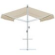VIDAXL - vidaXL Auvent sur pied 500 x 300 cm Crème - vignette
