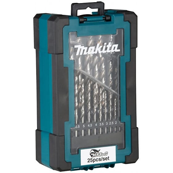 MAKITA - Coffret de 25 forets à métaux HSS-G MAKITA D-67555 - large