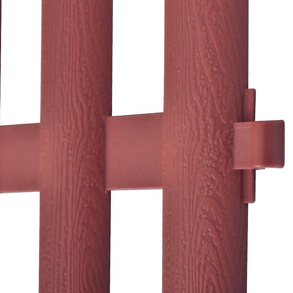 VIDAXL - vidaXL Bordures de pelouse 17 pcs 10 m Marron - large