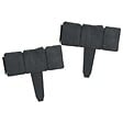 VIDAXL - vidaXL Clôture de jardin/pelouse plastique aspect de pierre 41 pcs 10m - vignette