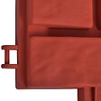 VIDAXL - vidaXL Clôture de jardin avec design de briques 11 pcs - vignette
