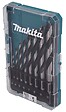 MAKITA - Coffret 8 mèches à bois 3 à 10 mm MAKITA D-77257 - vignette