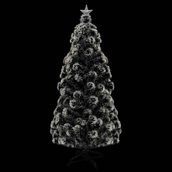 VIDAXL - vidaXL Arbre de Noël pré-éclairé avec support 150 cm fibre optique - large