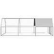 VIDAXL - vidaXL Poulailler d'extérieur 3x6x2 m Acier galvanisé - vignette