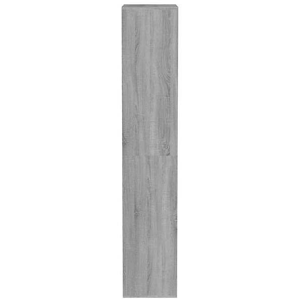 VIDAXL - vidaXL Meuble à  chaussures Sonoma gris 54x34x183 cm Bois d'ingénierie - large