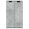 VIDAXL - vidaXL Armoire à  chaussures Gris béton 59x35x100 cm Bois d'ingénierie - vignette