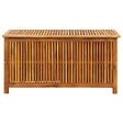 VIDAXL - vidaXL Boîte de rangement de jardin 113x50x58 cm Bois d'acacia solide - vignette