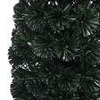 VIDAXL - vidaXL Arbre de Noël artificiel mince et support 120 cm fibre optique - vignette