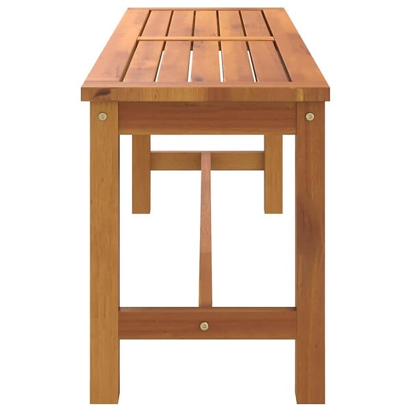 VIDAXL - vidaXL Banc de jardin 110x35x45 cm bois massif d'acacia - large