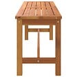 VIDAXL - vidaXL Banc de jardin 110x35x45 cm bois massif d'acacia - vignette