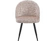 HABITAT ET JARDIN - Lot de 2 chaises en tissu "Samuel" - 53 x 51 x 82 cm - Beige - vignette