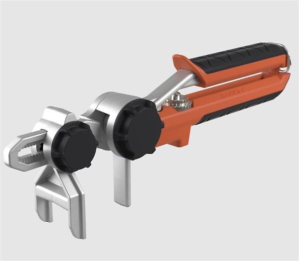 PAVILIFT - Pince de serrage sol et mur pour système autonivelant à cales - Avec manche pivotant à 90°- réf : SACPSOLMUR - PAVILIFT - large