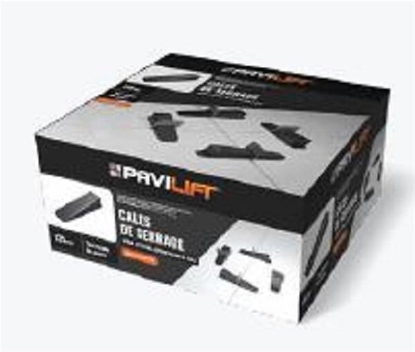 PAVILIFT - Cale de serrage autonivelante - Carton 125 pièces- réf : SACCALC125 - PAVILIFT - large