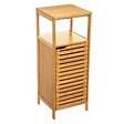 5 FIVE SIMPLY SMART - Meuble colonne 1 porte "Sicela" bambou - vignette