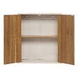5 FIVE SIMPLY SMART - Meuble haut 2 portes Come bois et effet marbre - vignette