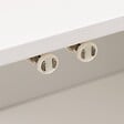 5 FIVE SIMPLY SMART - Meuble sous lavabo en Bambou et Bois Blanc 2 Portes H 80 cm - vignette