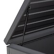 HESPERIDE - Coffre de rangement "Edenio" graphite L 182,2 x 78 x 89,4cm en aluminium 1070 L - vignette