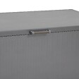 HESPERIDE - Coffre de rangement "Edenio" graphite L 182,2 x 78 x 89,4cm en aluminium 1070 L - vignette