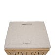 HESPERIDE - Coffre de rangement 100L avec assise Lodgia beige acacia - vignette