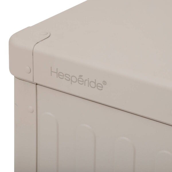 HESPERIDE - Coffre de rangement "Edenio" argile L 182,2 x 78 x 89,4cm en aluminium 1070 L - large