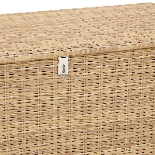 HESPERIDE - Coffre de rangement "Bayana" savana 600L en acier traité époxy - large