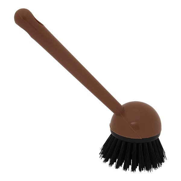 5 FIVE SIMPLY SMART - Distributeur de savon Terra rectangulaire 400ml marron - large