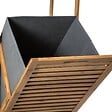 5 FIVE SIMPLY SMART - Meuble Étagère colonne avec panier à linge en Bambou H 118 cm - vignette
