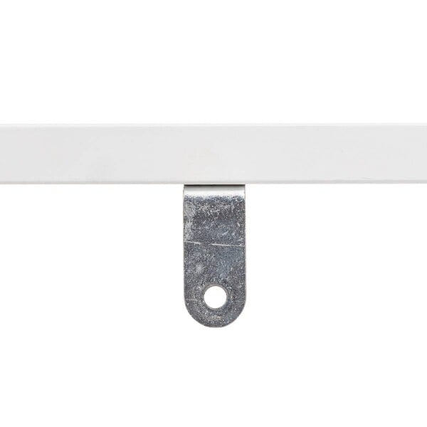 5 FIVE SIMPLY SMART - Meuble de rangement Colonne en Bambou et Bois Blanc 2 Portes H 170 cm - large