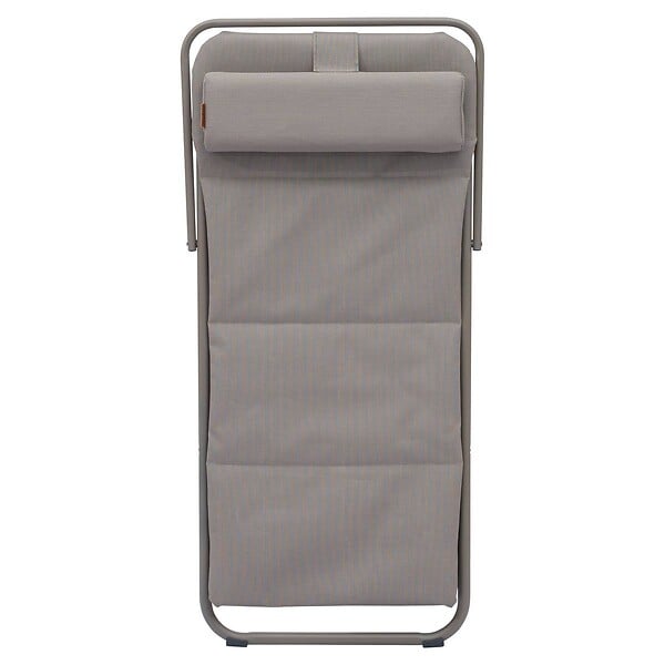 HESPERIDE - Chilienne de jardin empilable pliable Mirael café - large
