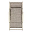 HESPERIDE - Chilienne de jardin empilable pliable Lunivia argile - vignette