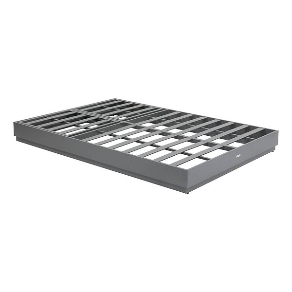 HESPERIDE - Lit de piscine Allure gris graphite - large