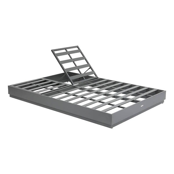 HESPERIDE - Lit de piscine Allure gris graphite - large