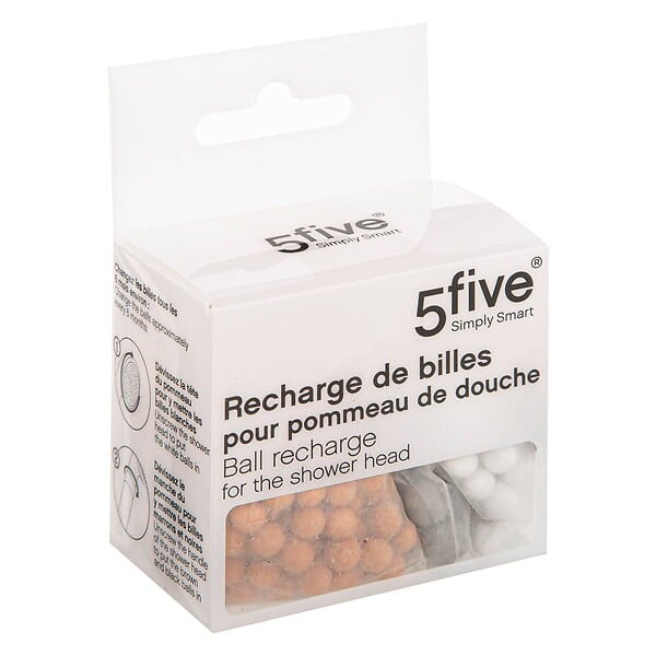 5 FIVE SIMPLY SMART - Recharge billes pommeau douche - large