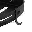 5 FIVE SIMPLY SMART - Étagère de douche d'angle stick adhésif noir "Blackalu" - vignette