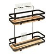 5 FIVE SIMPLY SMART - Serviteur de douche "Blackacia" 2 niveaux en acacia - vignette