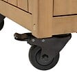 HESPERIDE - Module de cuisine d'été Lodgia 2 portes 50x87cm bois d'acacia - vignette