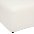 ATMOSPHERA - Module d'angle "Kiona" en bouclette 99x99cm blanc - vignette