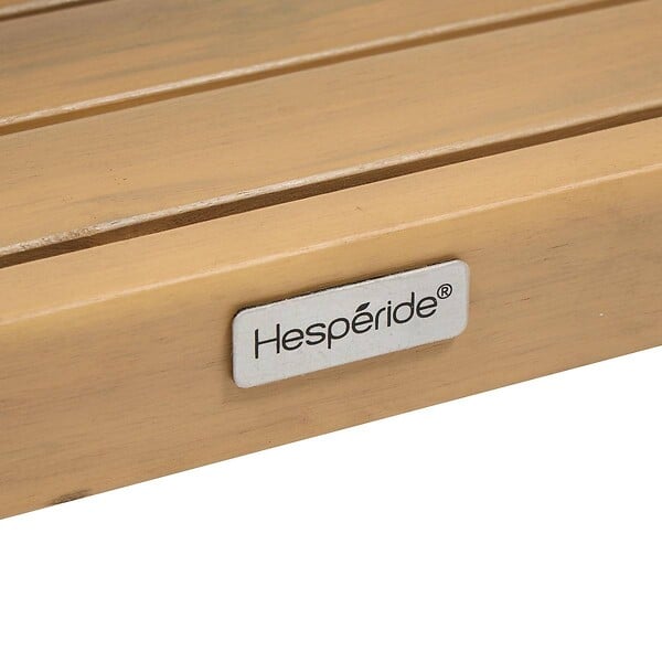 HESPERIDE - Module de cuisine d'été Lodgia 2 etagères bois d'acacia - large