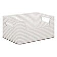 5 FIVE SIMPLY SMART - Organiseur Plastor avec poignées 15,2x10,5x22,5cm transparent - vignette