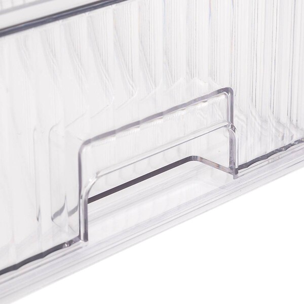 5 FIVE SIMPLY SMART - Rangement réfrigérateur Streaks transparent - large