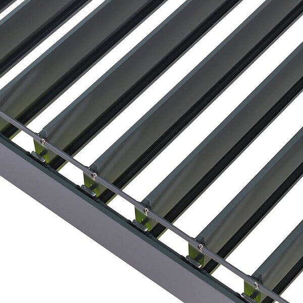 HESPERIDE - Pergola bioclimatique électrique Evora Graphite 4 x 3 m - Hespéride - large