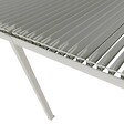 HESPERIDE - Pergola bioclimatique autoportante Evora 6x3m argile - vignette