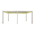 HESPERIDE - Pergola bioclimatique autoportante Evora 6x3m argile - vignette