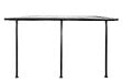 HESPERIDE - Pergola adossée Belize Graphite - vignette