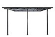 HESPERIDE - Pergola adossée Belize Graphite - vignette